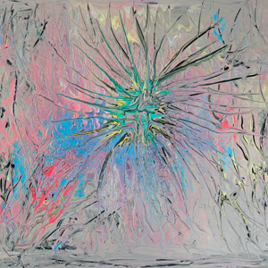 Virus. 50x60, Acrylic, canvas, 2020